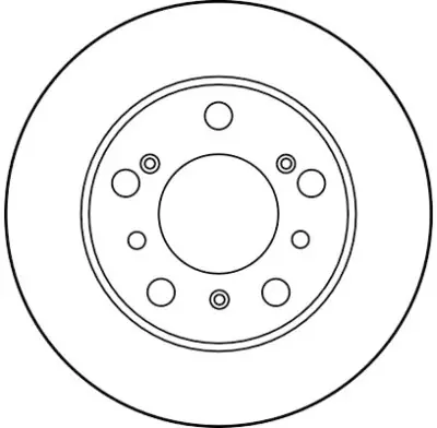 Directo De Fábrica Juego de discos de freno TRW DF1114 TRW DF1114